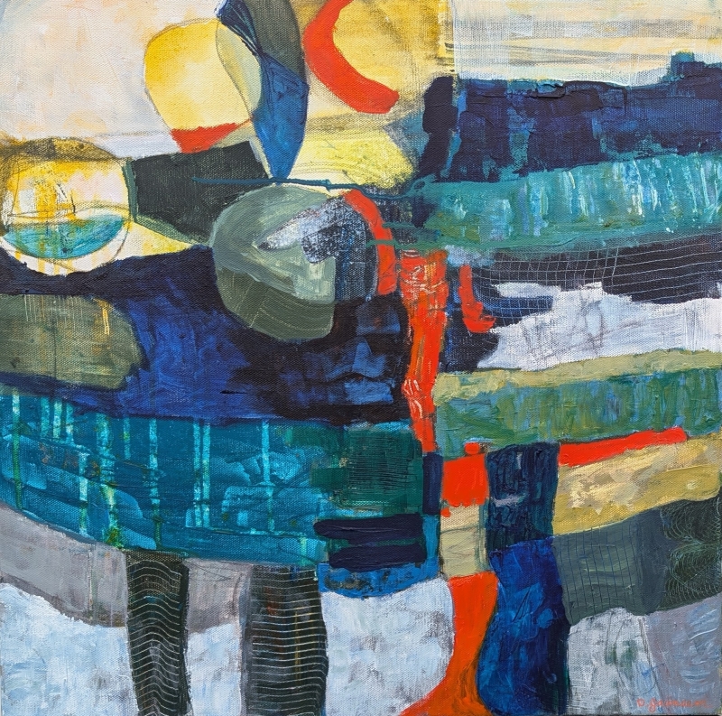 Groovy Gravy by artist Denise Jaunsem